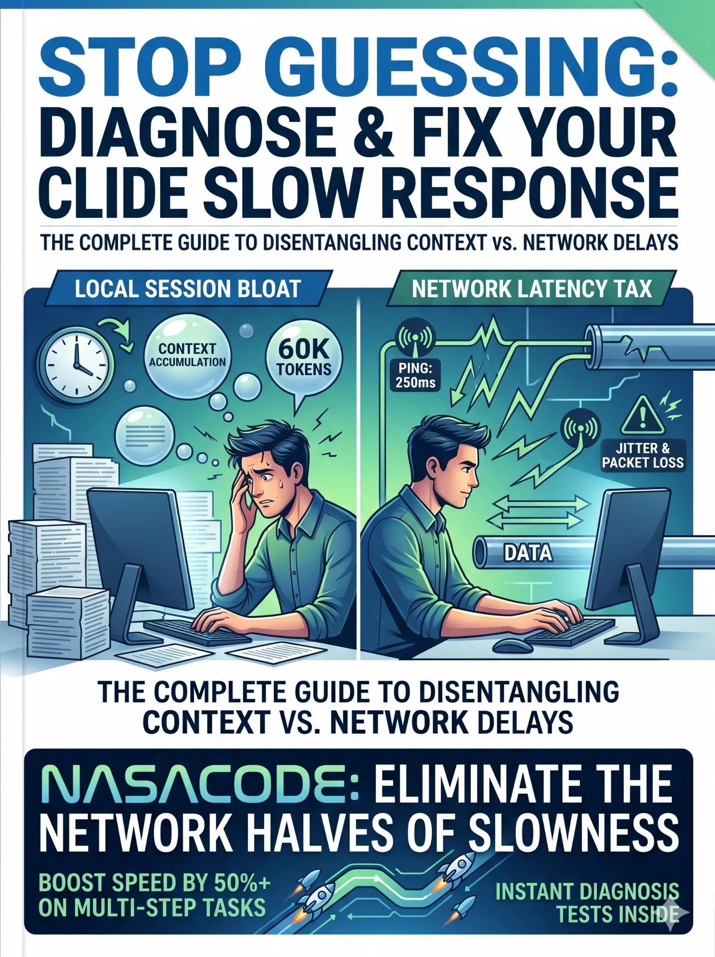 Claude Code Feels Slow? Two Causes, Two Fixes - NasaCode VPN