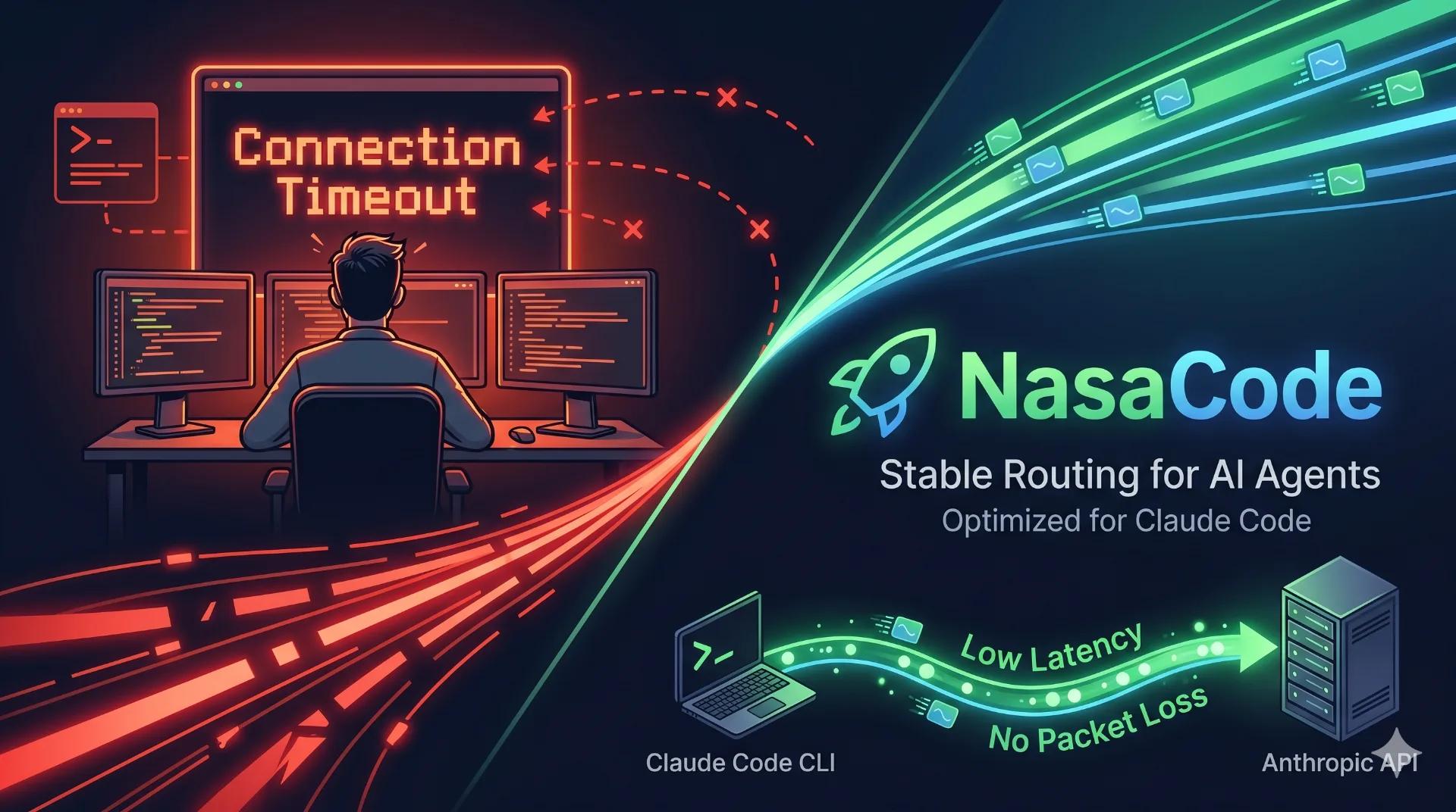 Claude Code 連線逾時:多數係條網絡路徑出事,唔係你個 CLI - 那啥Code（NasaCode）