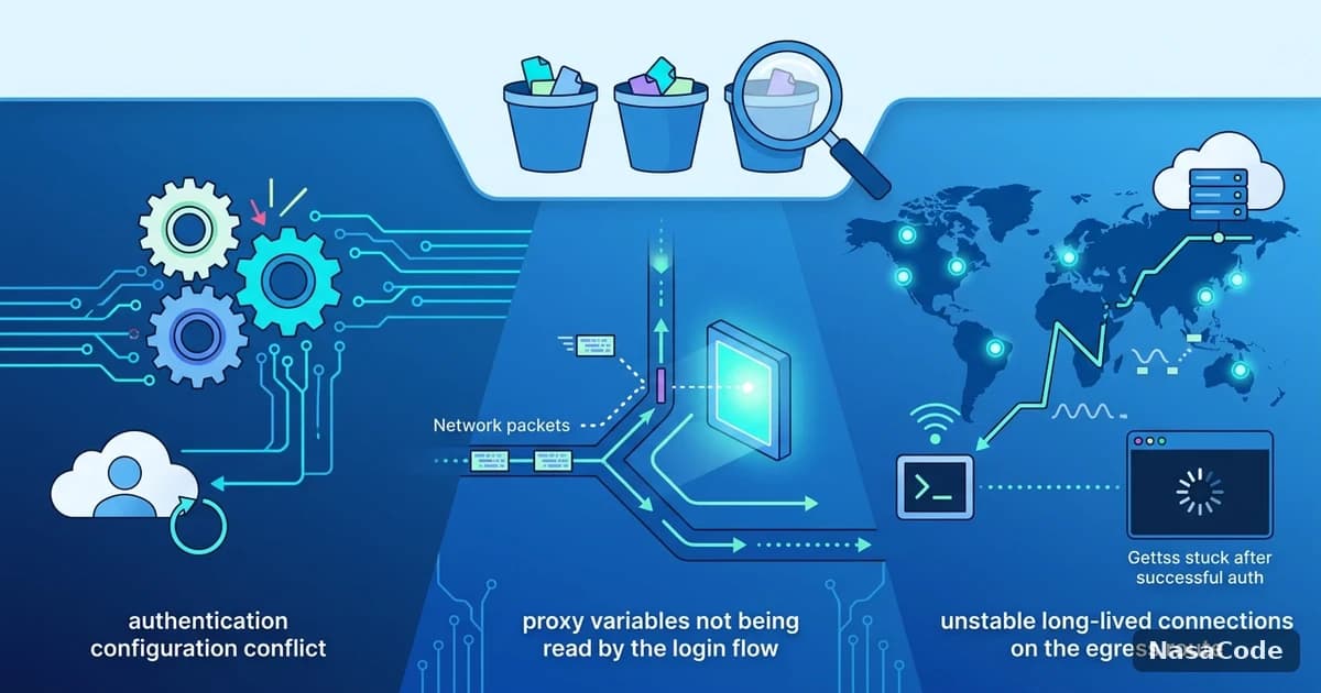 Gemini CLI 登录卡住与请求超时：认证、代理变量、出口线路三类原因怎么区分 - 那啥Code（NasaCode）