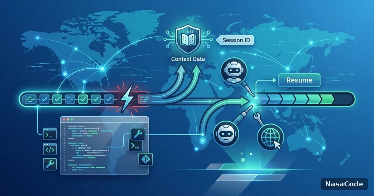 Claude Code 与 Cursor Agent 长任务中途断线,怎么完整恢复上下文 - 那啥Code（NasaCode）