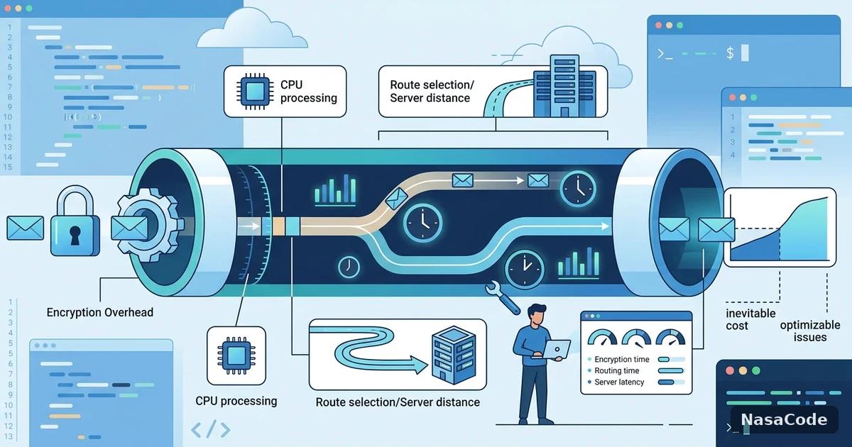 VPN 会拖慢网速吗?延迟到底卡在哪个环节 - NasaCode VPN