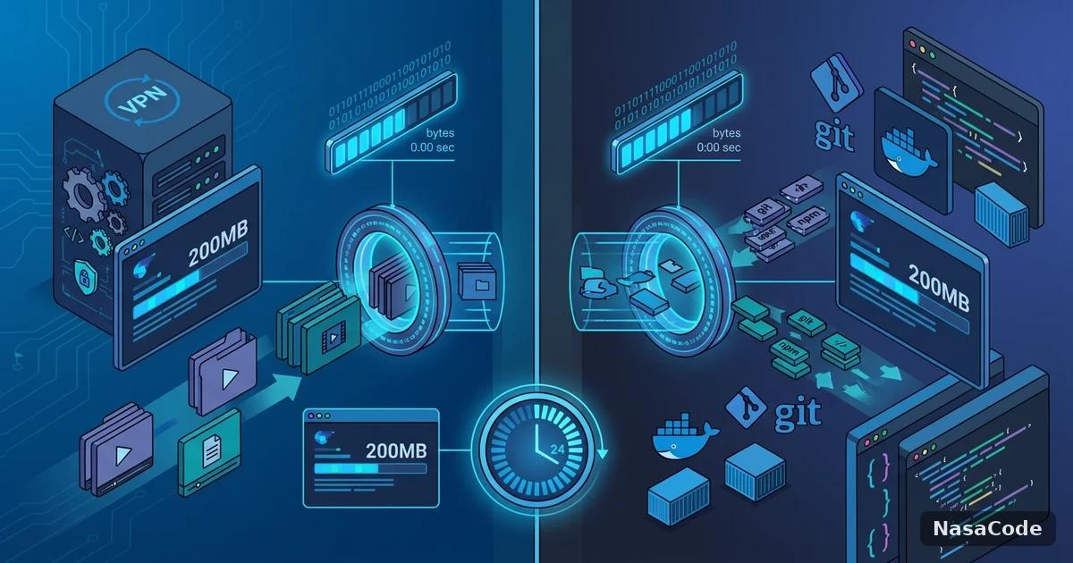 免费VPN每天赠送的200MB是怎么算出来的?流量计费机制科普 - NasaCode VPN